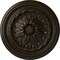 Ekena Millwork Wigan Ceiling Medallion, Hand-Painted Stone Hearth, 16"OD x 2 1/4"P CM16WGSHF - alternate 1